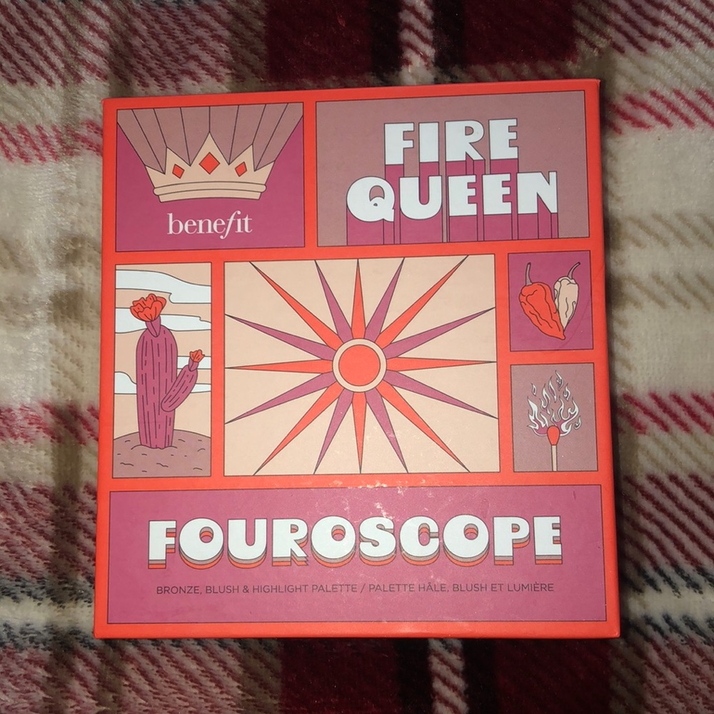 Benefit Cosmetics Fire Queen Bronze Blush and Highlight Palette
